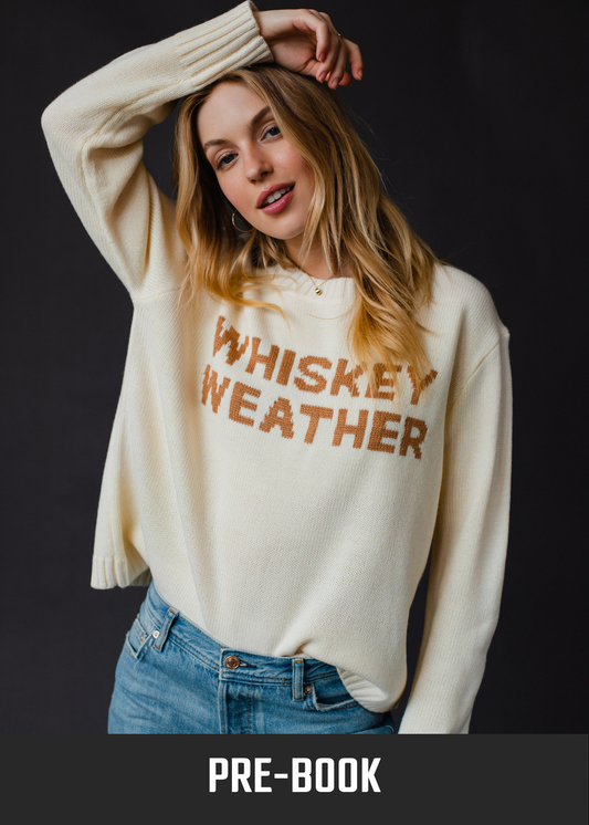 Envy Ivory Whiskey Weather Sweater