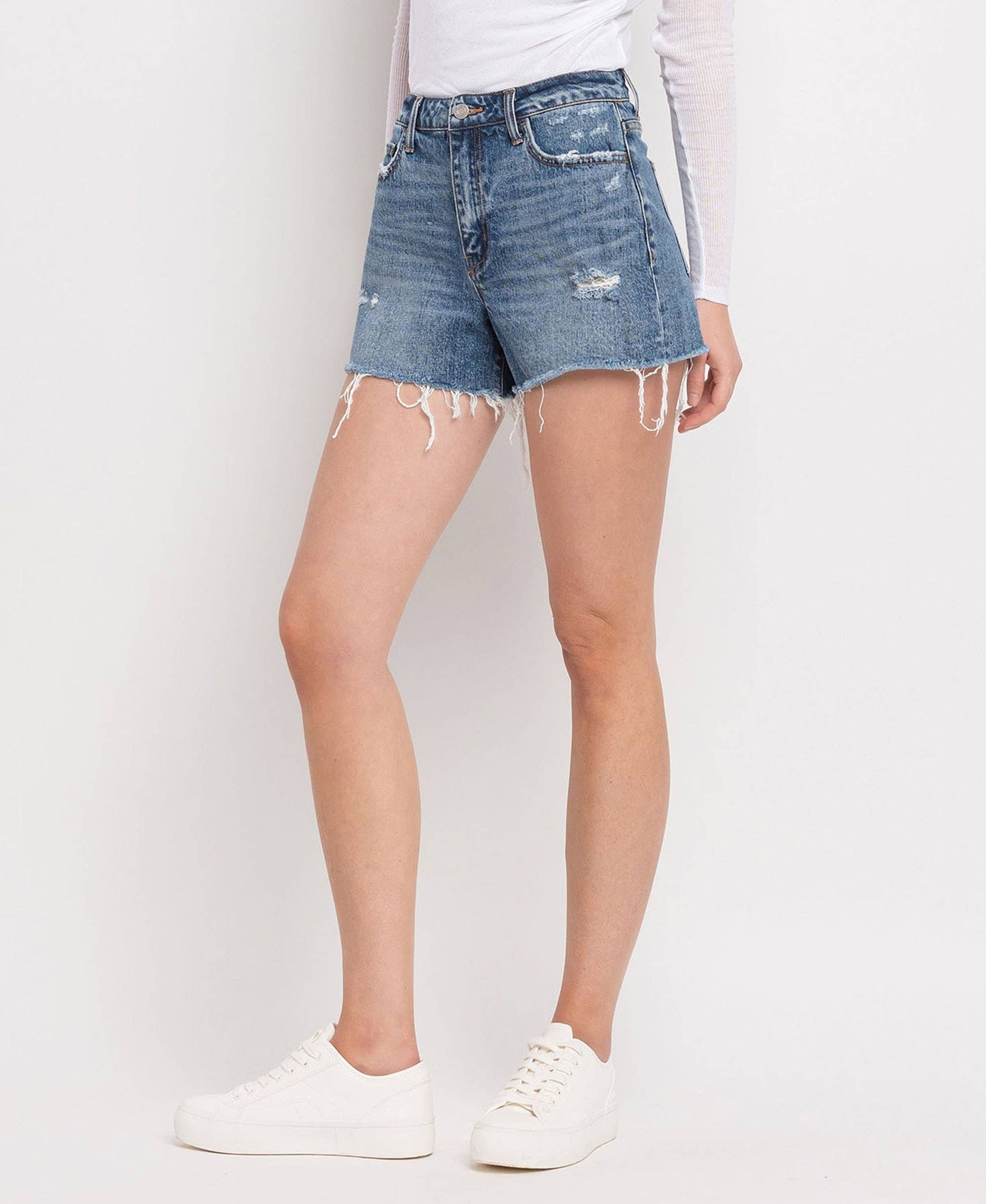 Sienna Super High Rise Denim Short