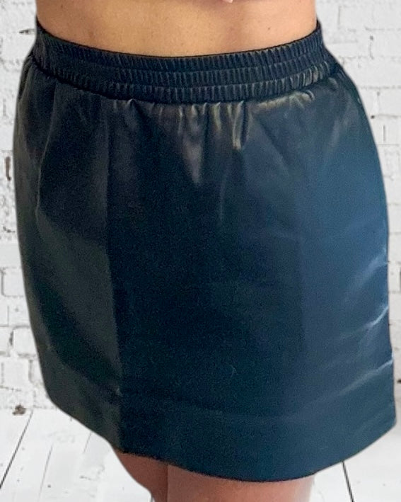 Lucy Leather Skirt