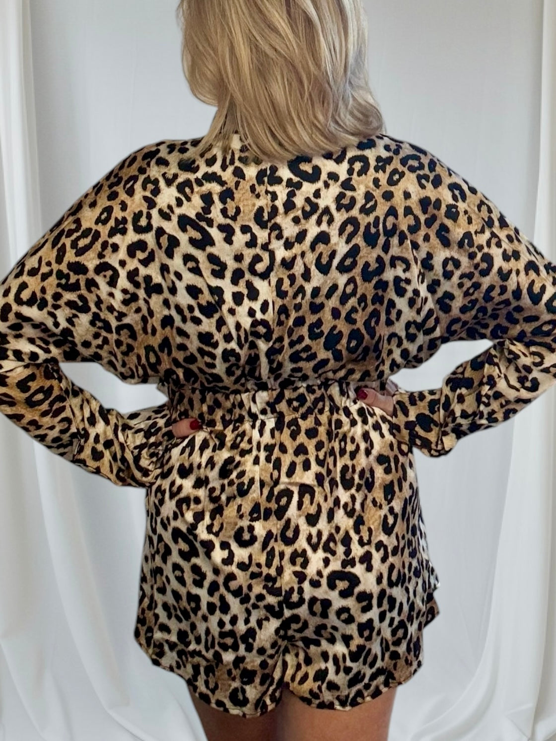 Jaguar Judy Long Sleeve Romper