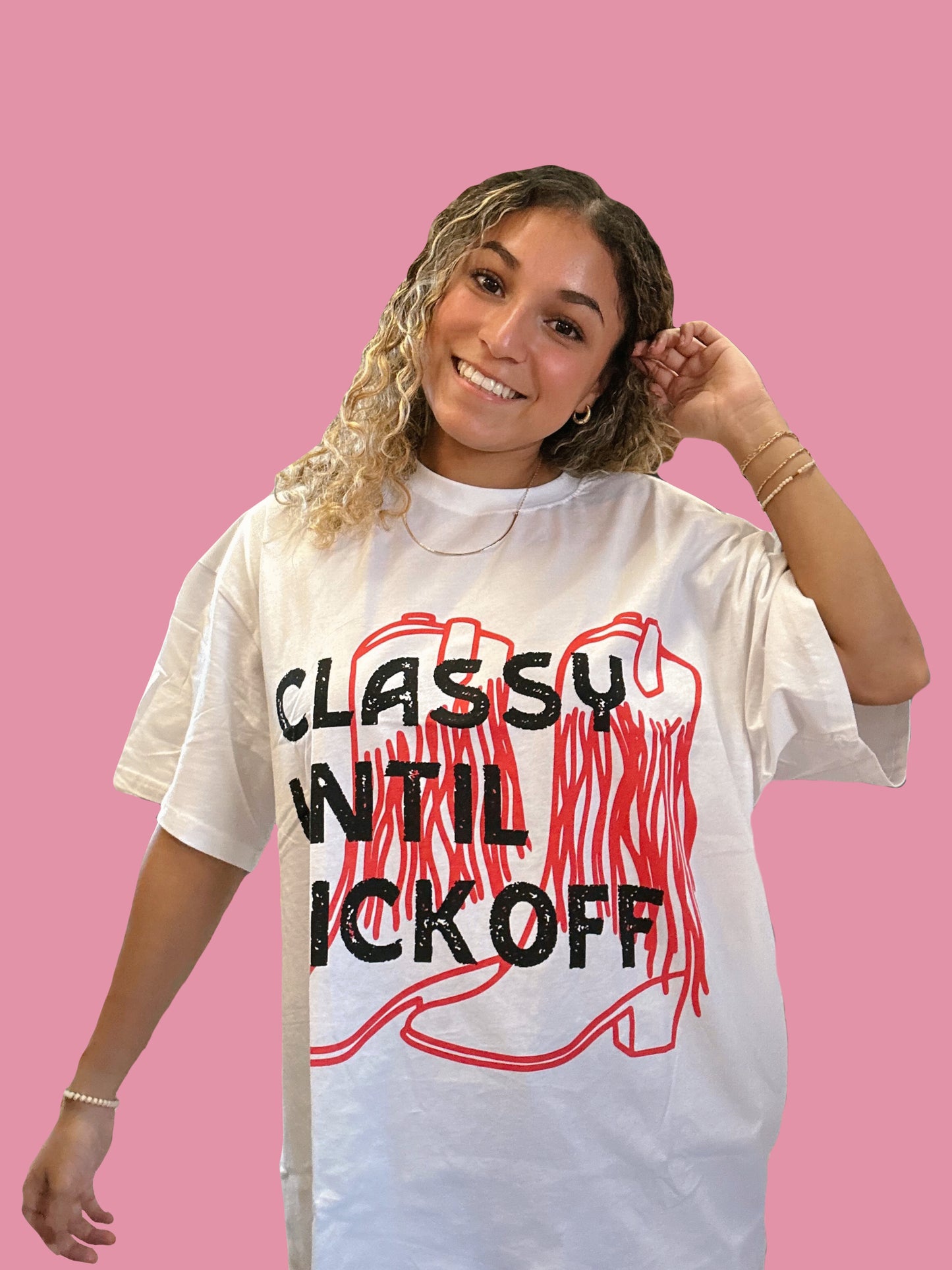 Classy Kickoff Tee