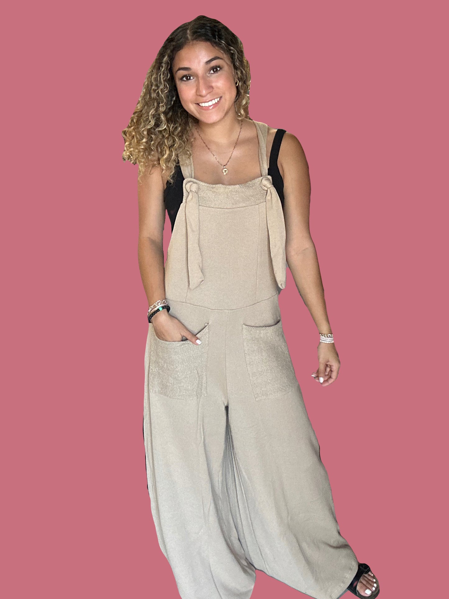 Adjustable Strap Jumpsuit