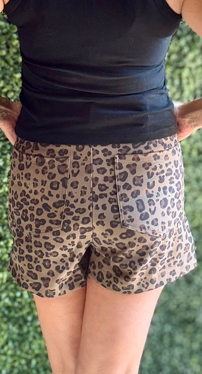 Marley Mocha Leopard Skort