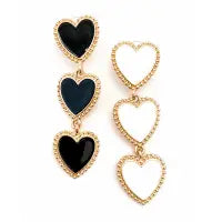 Bel Joy Elove Heart Earrings